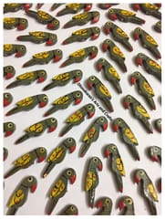 Grey Parrot Buttons