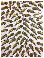 Grey Parrot Buttons
