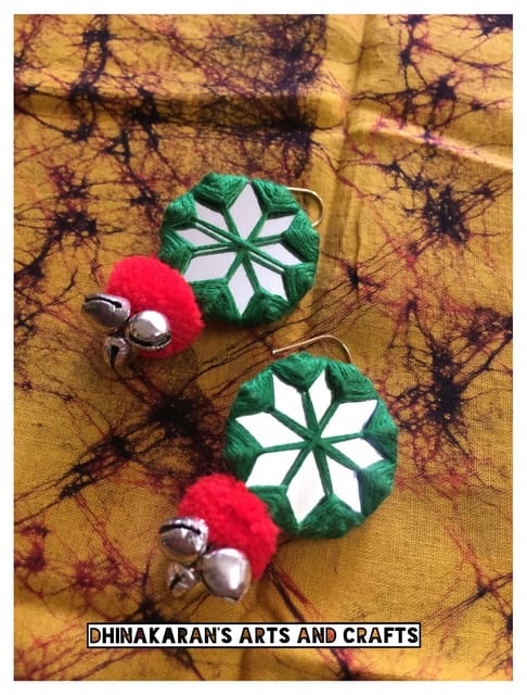 Mela Mirror Earrings - (12)