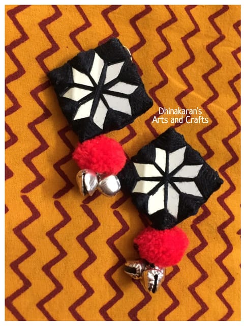 Mela Mirror Earrings - (13)
