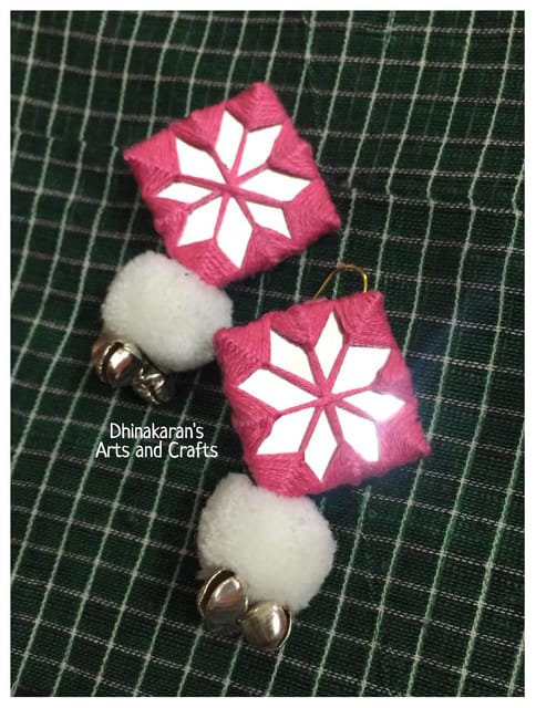 Mela Mirror Earrings - (16)