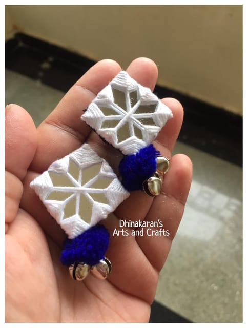 Mela Mirror Earrings - (17)