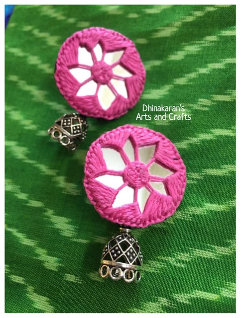 Mela Mirror Earrings - (6)