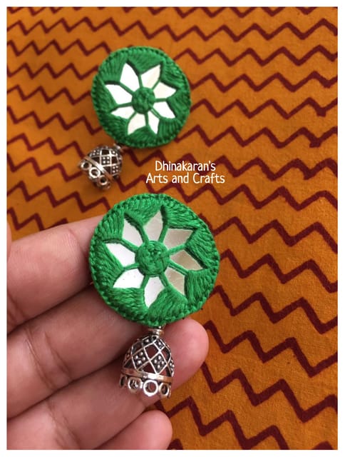 Mela Mirror Earrings - (7)