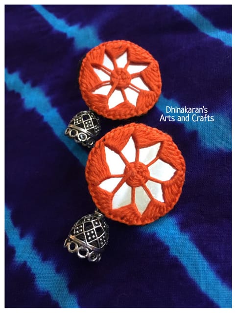 Mela Mirror Earrings - (9)