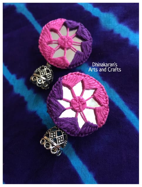 Mela Mirror Earrings - (10)