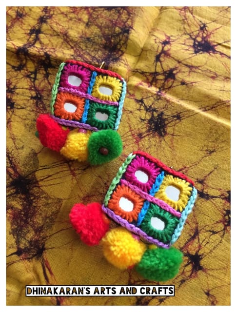 Banjara Mirror Earrings