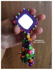 Patang Big Mirror Tassel-(26)