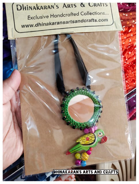 Chamak Mirror Neckpiece-(8)