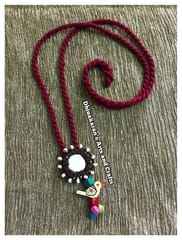 Gulaabo Mirror Neckpiece-(24)
