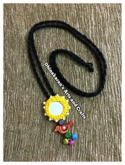 Gulaabo Mirror Neckpiece-(25)