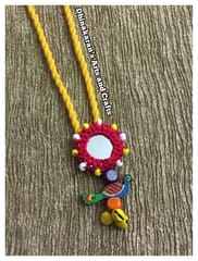 Gulaabo Mirror Neckpiece-(26)