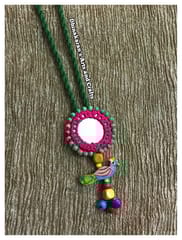 Gulaabo Mirror Neckpiece-(28)