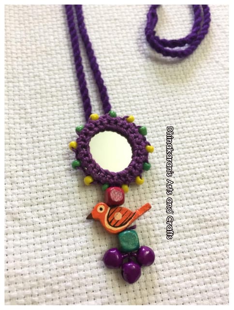 Gulaabo Mirror Neckpiece-(30)