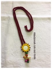 Gulaabo Mirror Neckpiece-(32)