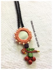 Gulaabo Mirror Neckpiece-(33)