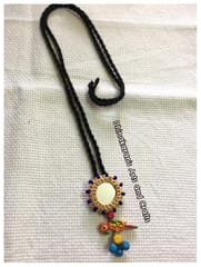 Gulaabo Mirror Neckpiece-(35)
