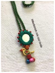 Gulaabo Mirror Neckpiece-(39)