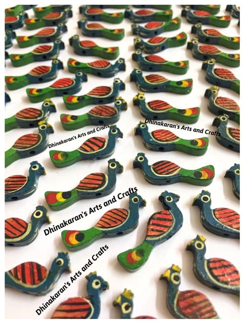 Peacock Buttons