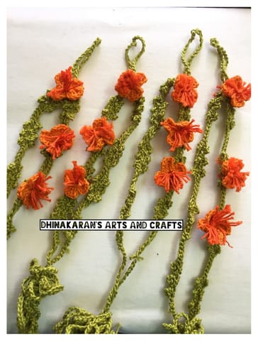 Floral Love Crochet Barefeet Sandals