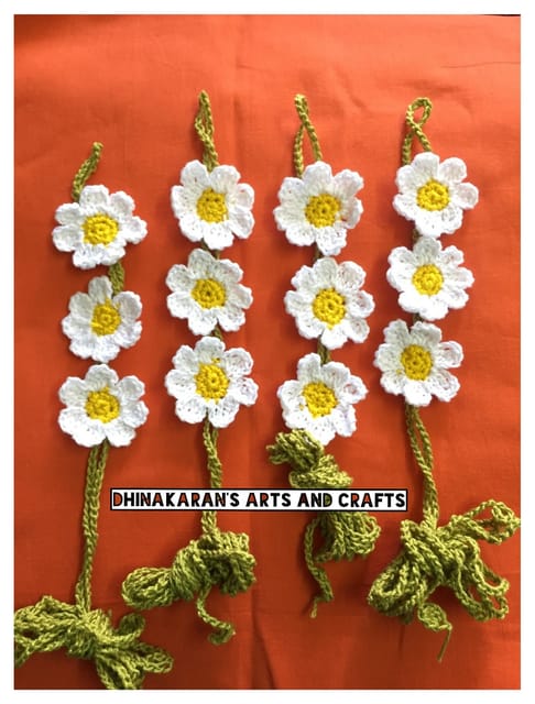 Daisies Crochet Barefeet Sandals