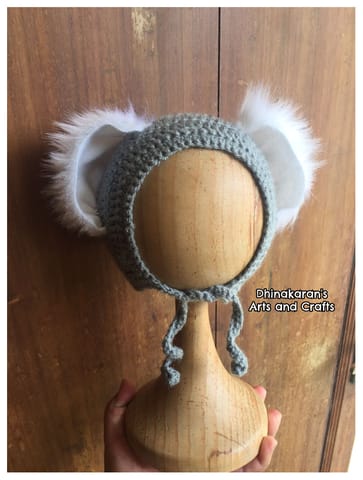 Koala Baby Crochet Hat
