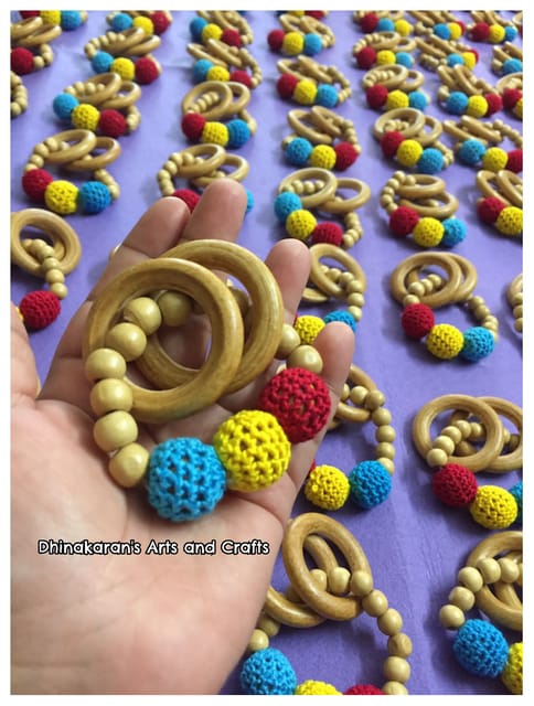 Crochet Baby Ring Rattle