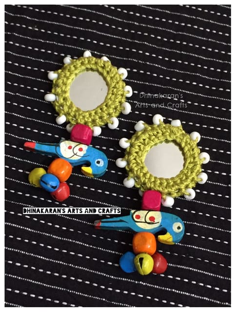Gulaabo Mirror Tassels-(58)