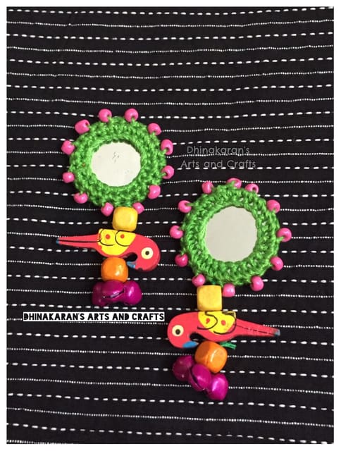 Gulaabo Mirror Tassels-(59)