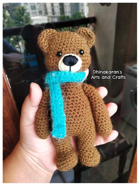 Teddy Bear Crochet Soft Toy