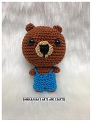 Brown Bear Miniature Crochet Soft Toy