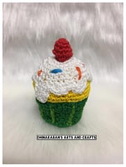 Cup Cake Crochet Soft Toy