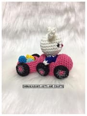 Easter Bunny Miniature Crochet Soft Toy