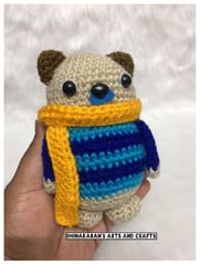 Winter Bear Crochet Soft Toy