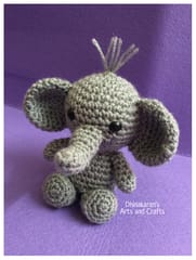Elephant Crochet Soft Toy