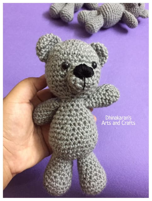 Teddy Bear Crochet Soft Toy
