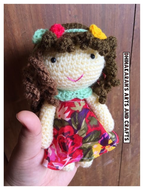 Chubby Girl Crochet Soft Toy