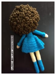 English Lady Crochet Soft Toy