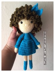 English Lady Crochet Soft Toy