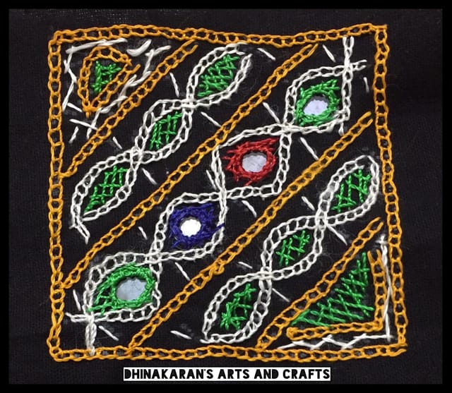 Waves Kutchwork Patch
