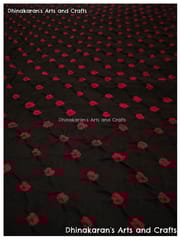 MAGICAL BLACK Bandhani Fabric