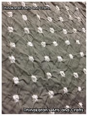 GREY Bandhani Fabric