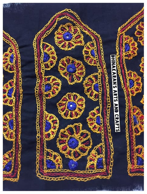 Blossoms Minar Kutchwork Patch