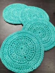 Crochet Coasters-TURQUOISE