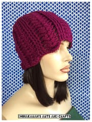 Rich Vine Crochet Hat