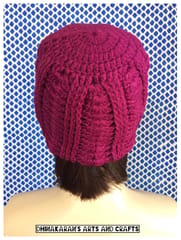 Rich Vine Crochet Hat