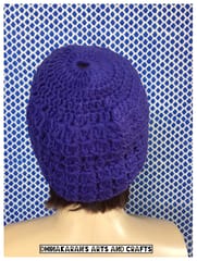 Blue Crochet Hat