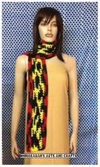 Sporty Crochet Scarf