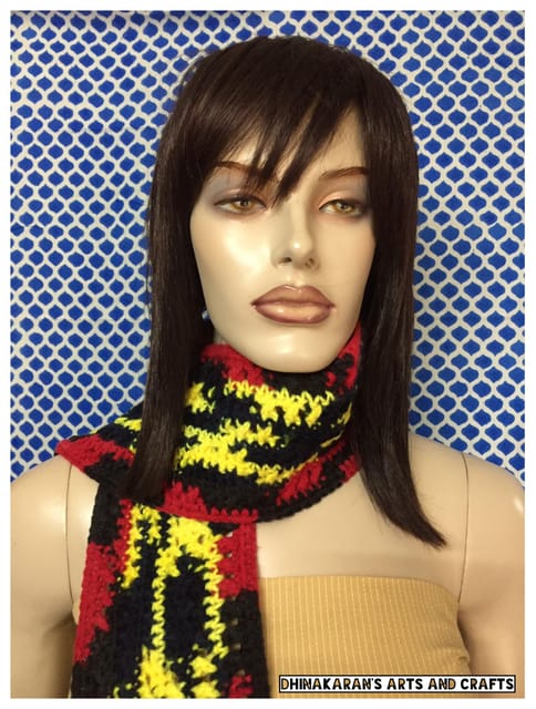 Sporty Crochet Scarf