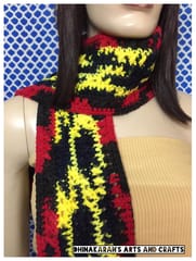 Sporty Crochet Scarf